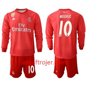 Real Madrid Fodboldtrøjer Modric 10 Børn 3. sæt 2018/19 Langærmet